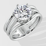 2.5 ct Canopy Solitaire Ring
