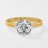 2.5 Ct Lunara Oval Ring - House of Quadri