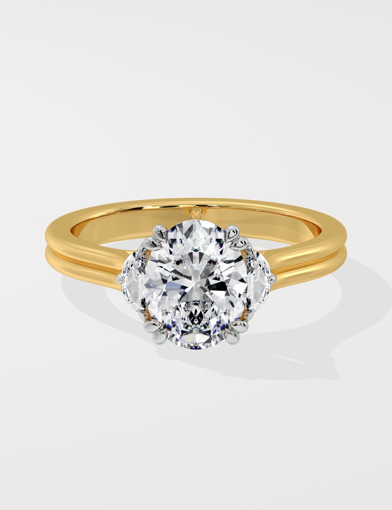2.5 Ct Lunara Oval Ring - House of Quadri
