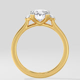 2.5 Ct Lunara Oval Ring
