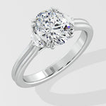 2.5 Ct Lunara Oval Ring - House of Quadri