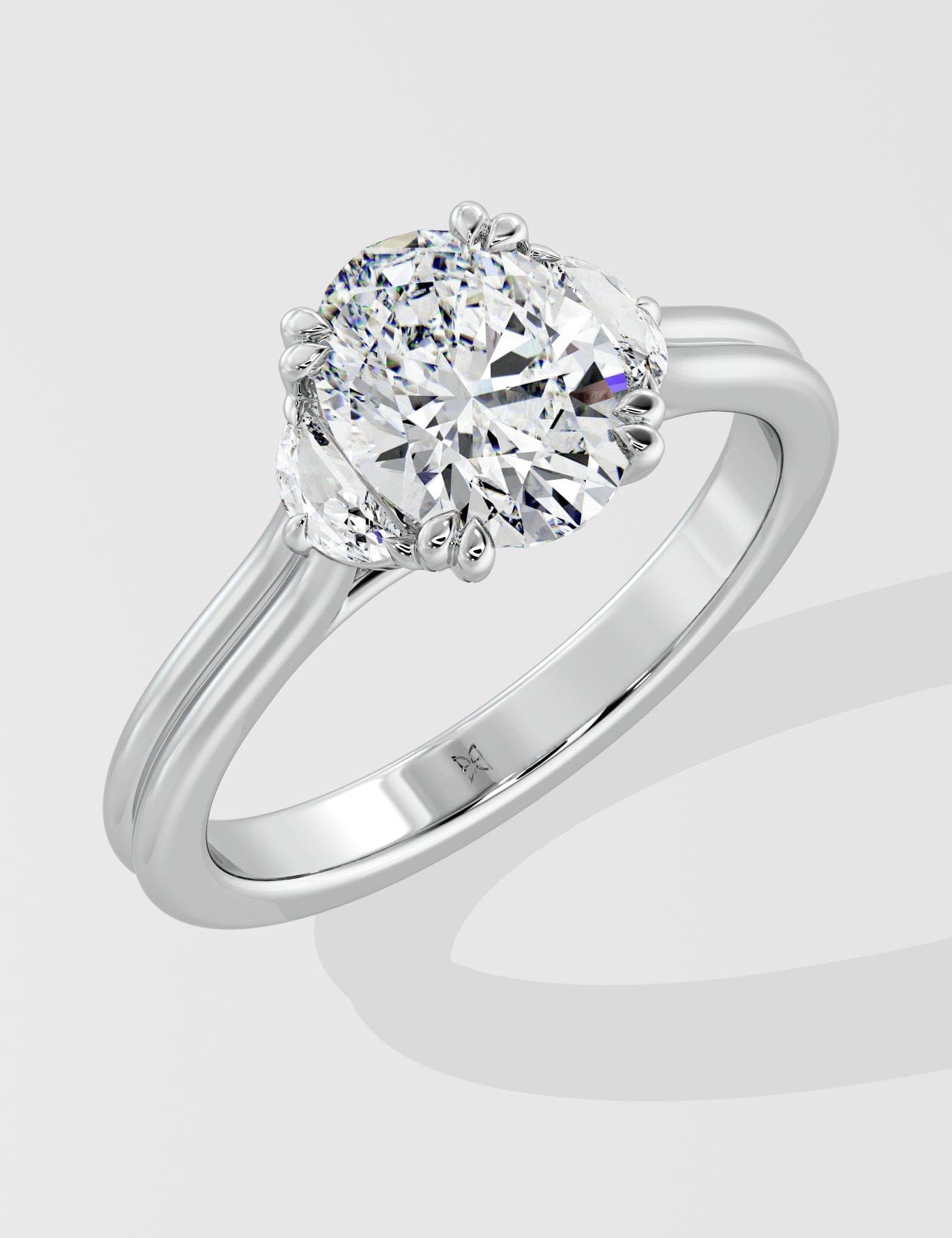 2.5 Ct Lunara Oval Ring - House of Quadri