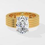 2 Ct Quattro Oval Ring