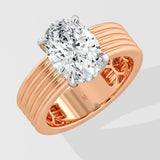 2 Ct Quattro Oval Ring