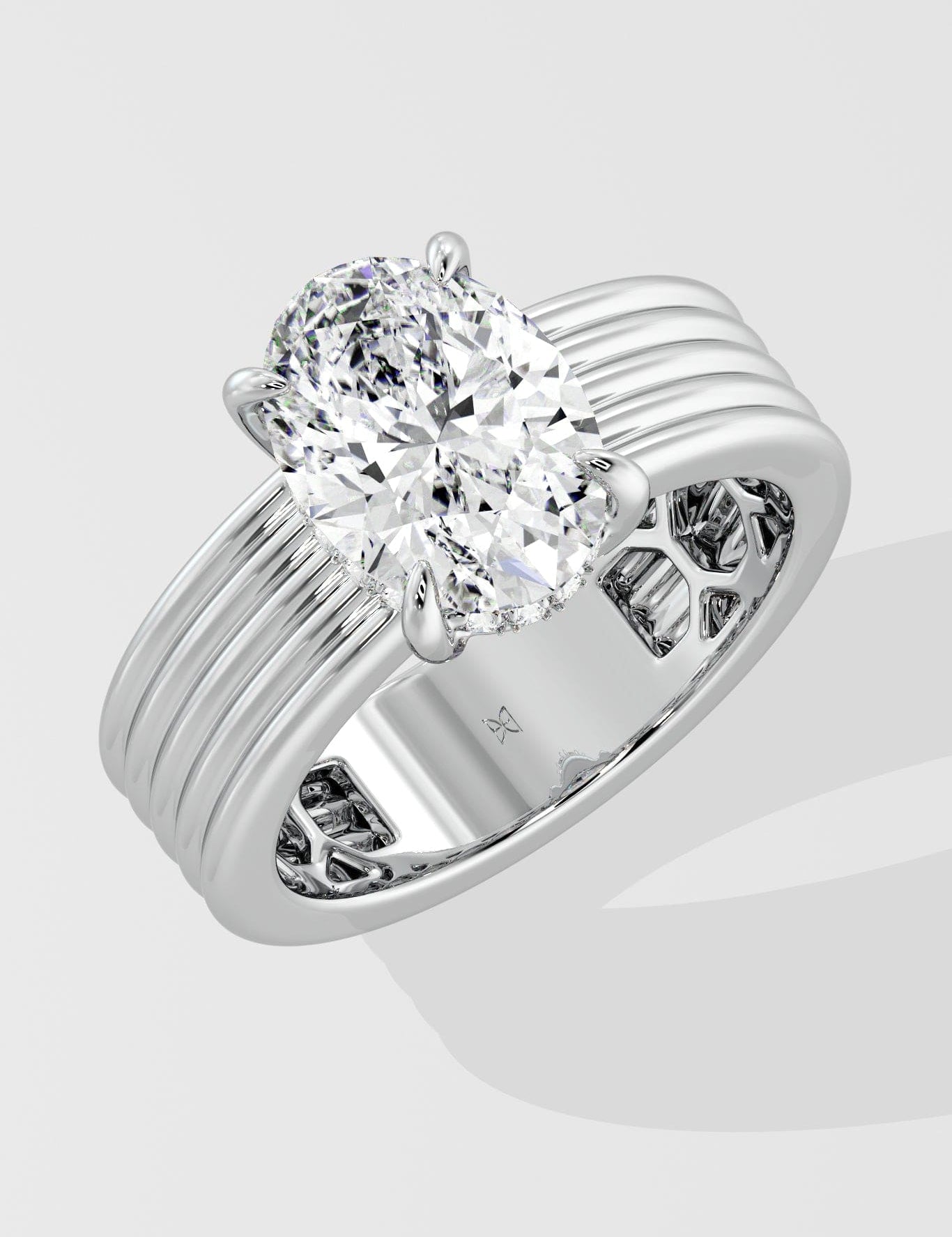 2 ct Quattro Oval Ring