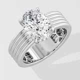 2 Ct Quattro Oval Ring