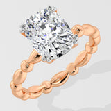 4 ct Ciela Cushion Ring