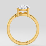 3 ct Oval Twilight Diamond Ring
