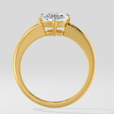 2.5 Ct Cushion Compass Ring