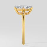 2.5 Ct Cushion Compass Ring