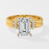 2 ct Verdant Emerald Diamond Ring