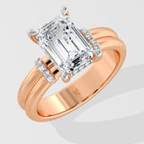 2 ct Verdant Emerald Diamond Ring