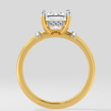 2 ct Verdant Emerald Diamond Ring