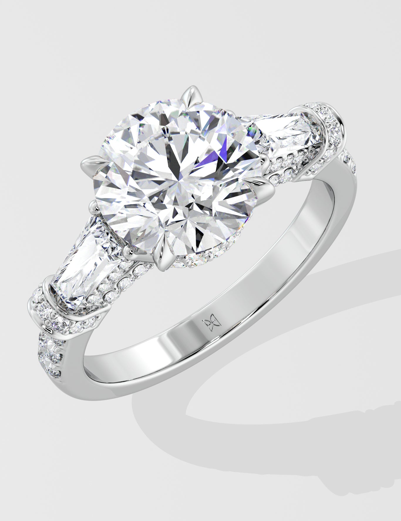 2.5 Ct Ornate Ring