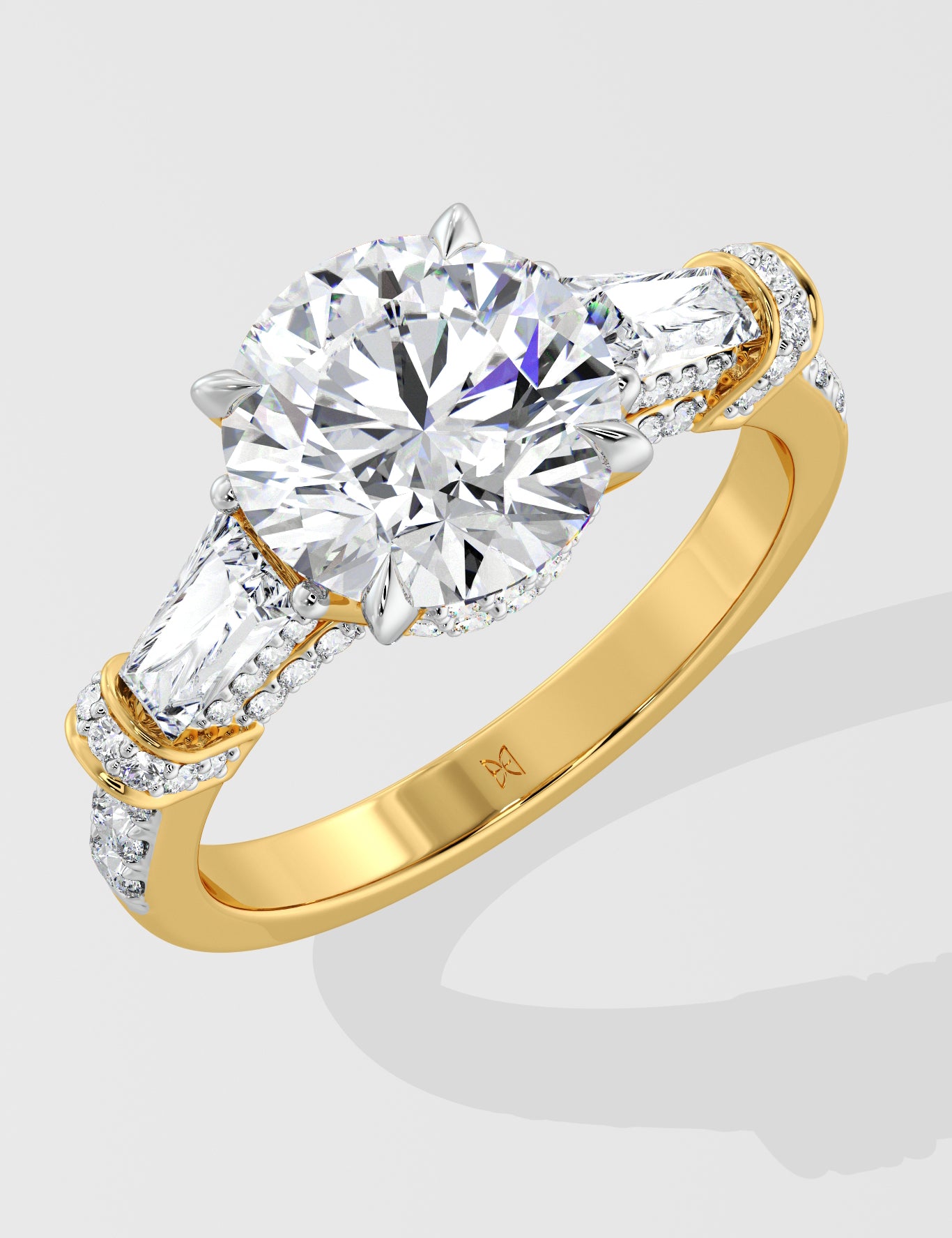 2.5 Ct Ornate Ring