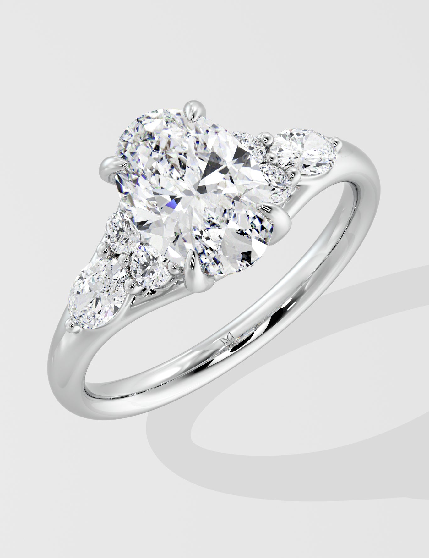 2 ct Riverstone Oval Ring