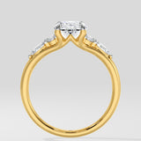 2 ct Riverstone Oval Ring