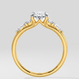 2 ct Riverstone Oval Ring