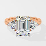 4 ct Emerald Royale Ring