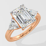 4 ct Emerald Royale Ring