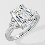 4 ct Emerald Royale Ring