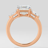 4 ct Emerald Royale Ring