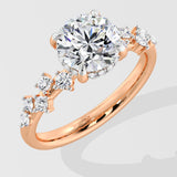 1.5 Ct Scatter Solitaire Ring