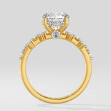 1.5 Ct Scatter Solitaire Ring