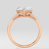 2 Ct Heart Diamond Ring