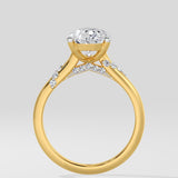 3 Ct Elena Pear Ring