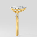 3 Ct Elena Pear Ring