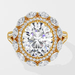 7 Ct Asteria Halo Ring - House of Quadri