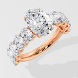 2 Ct Oval Eternal Diamond Ring