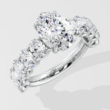 2 Ct Oval Eternal Diamond Ring