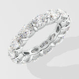 East-West Oval Eternity Band