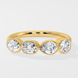 Quartet Bezel Ring
