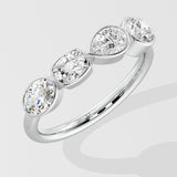 Quartet Bezel Ring