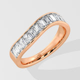 Emra Wave Diamond Band