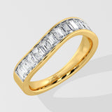 Emra Wave Diamond Band