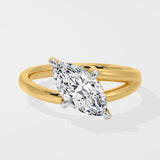 1.5 Ct Marquise Eclipta Diamond Ring