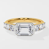 1.5 ct Horizon Bezel Diamond Ring
