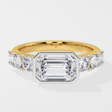 1.5 ct Horizon Bezel Diamond Ring