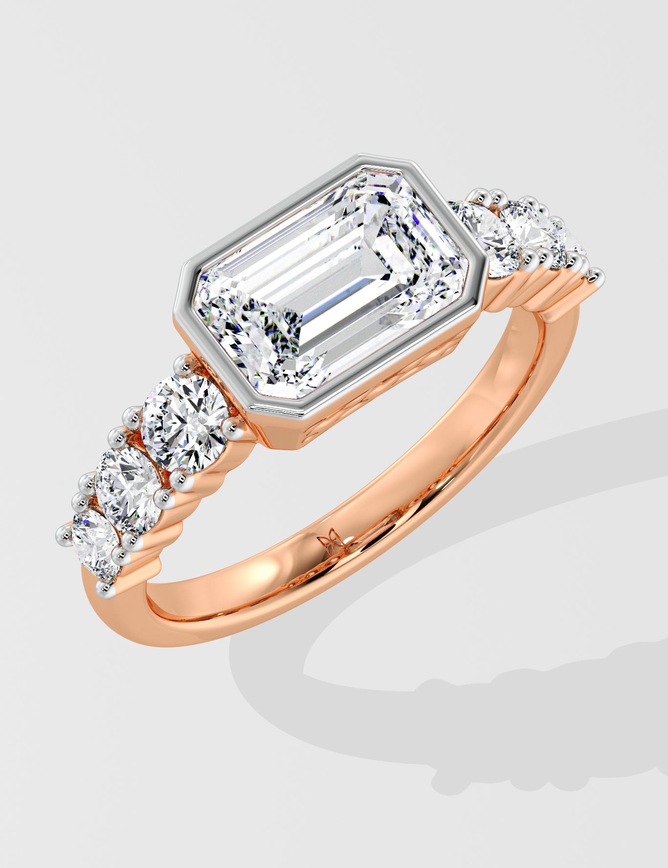 1.5 ct Horizon Bezel Diamond Ring