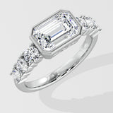 1.5 ct Horizon Bezel Diamond Ring