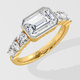 1.5 ct Horizon Bezel Diamond Ring