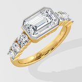 1.5 ct Horizon Bezel Diamond Ring