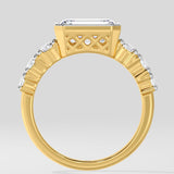 1.5 ct Horizon Bezel Diamond Ring