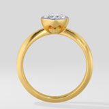 1.5 Ct Marquise Orbit Diamond Ring