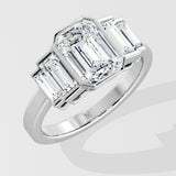 2 Ct Emerald Elyra Ring