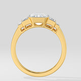 2 Ct Emerald Elyra Ring